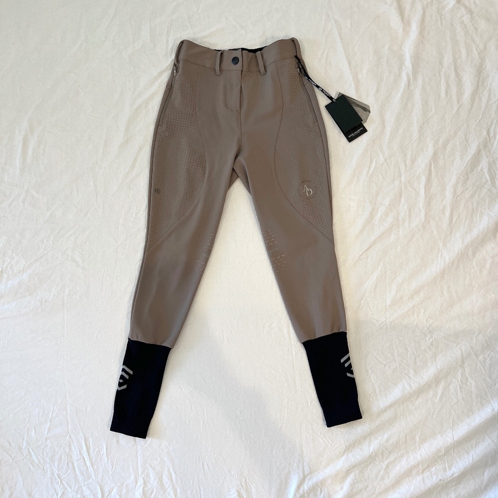 AD Breeches Size UK 8  Taupe NWT Aztec Diamond Equestrian Horse Riding Pants